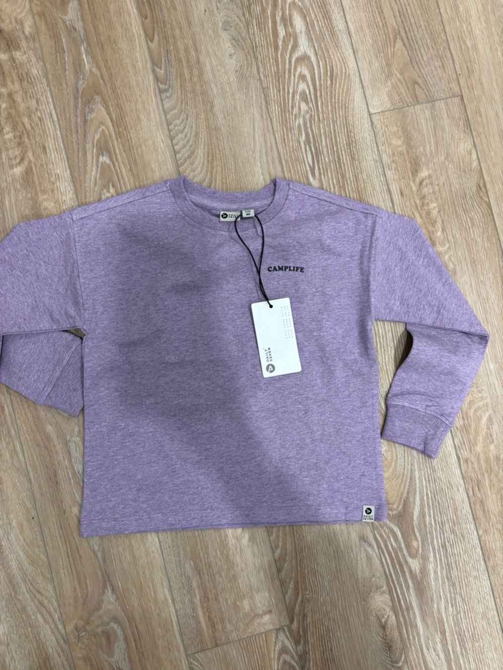 NWT Kids' Purple Crewneck Long Sleeve Top | 4T